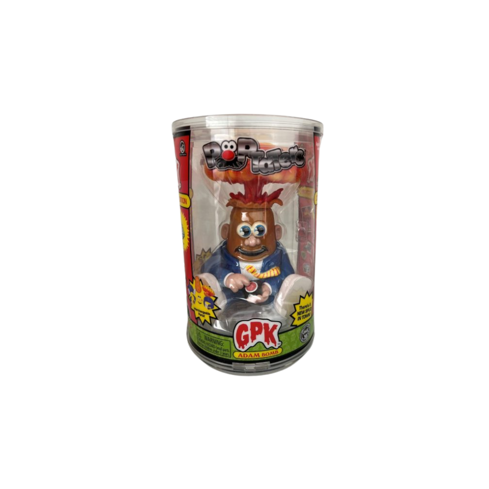 Poptater "Adam Bomb" Garbage Pail Kids 4" Potato Head Figurine