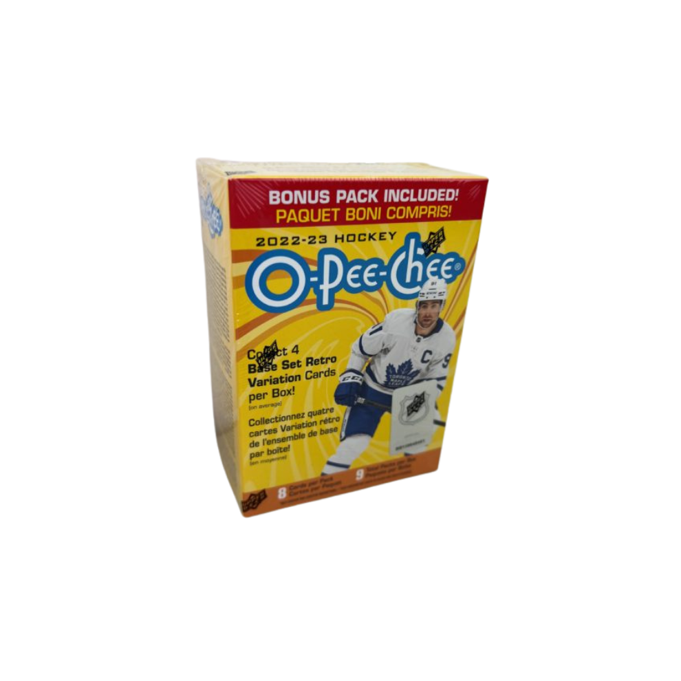 2022-23 Upper Deck O-Pee-Chee NHL Hockey 72ct. Blaster Box