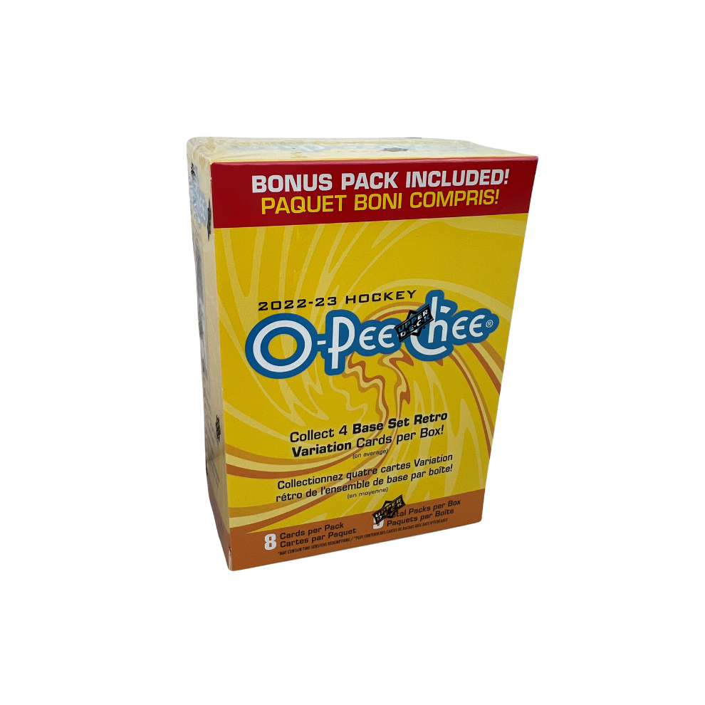 2022-23 Upper Deck O-Pee-Chee NHL Hockey 72ct. Blaster Box