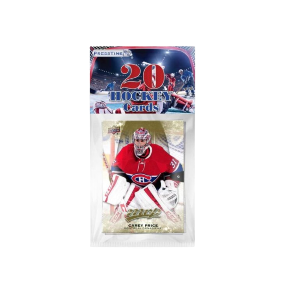 NHL Hockey Trading Cards Bulk Packed 20 Card Packs, Assorted 24 PACK CASE