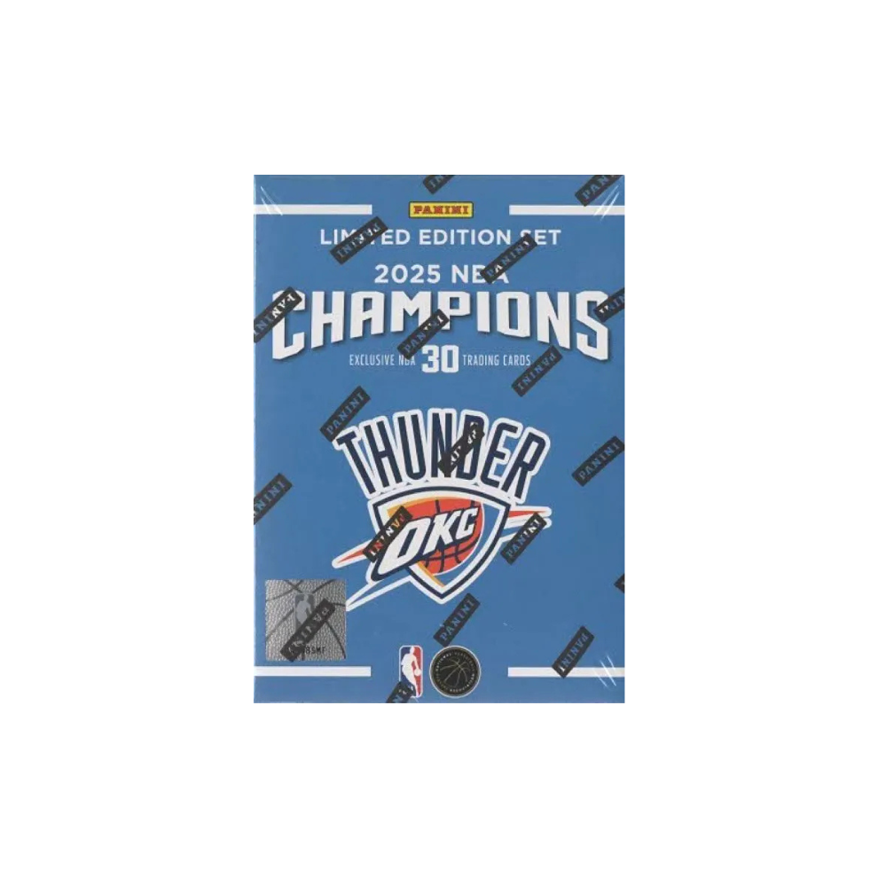 2025 Panini Instant Oklahoma City Thunder NBA Champions 30ct. Blaster Box