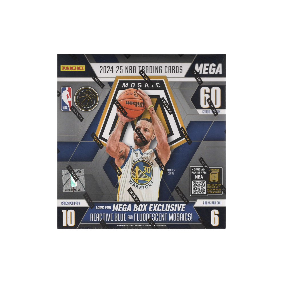 2024-25 Panini Mosaic NBA Basketball 60ct. Mega Box