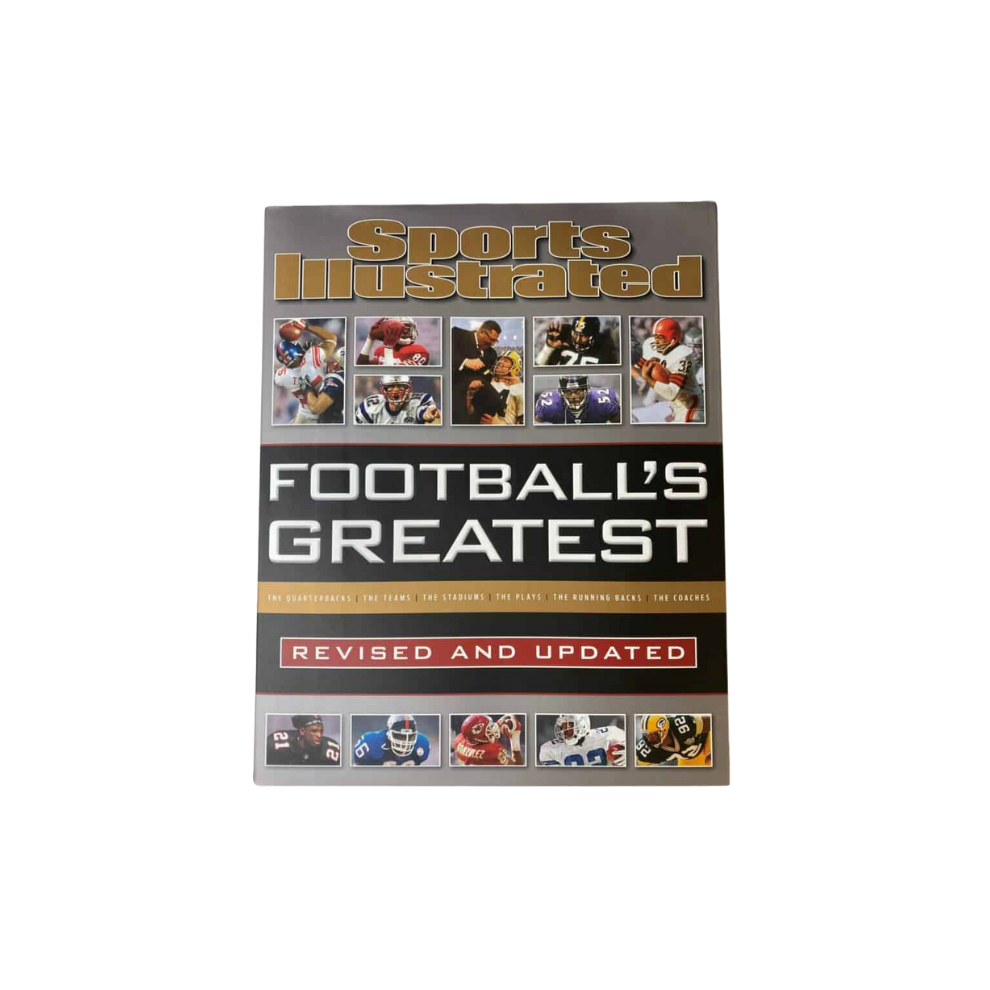 Sports Illustrated Football's Greatest, Hardcover Coffee Table Book