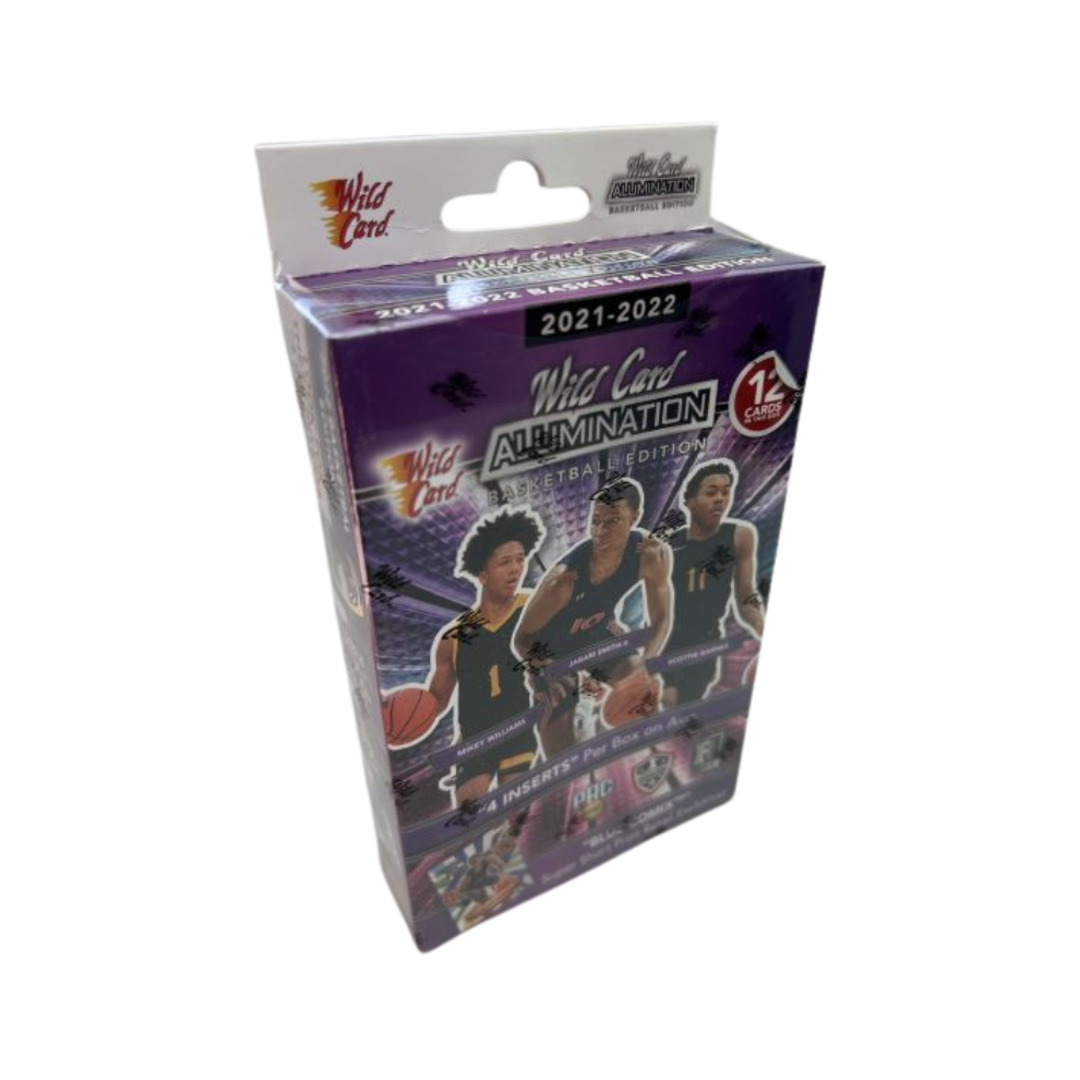 2021-22 Wild Card Alumination Basketball 12ct. Hanger Box