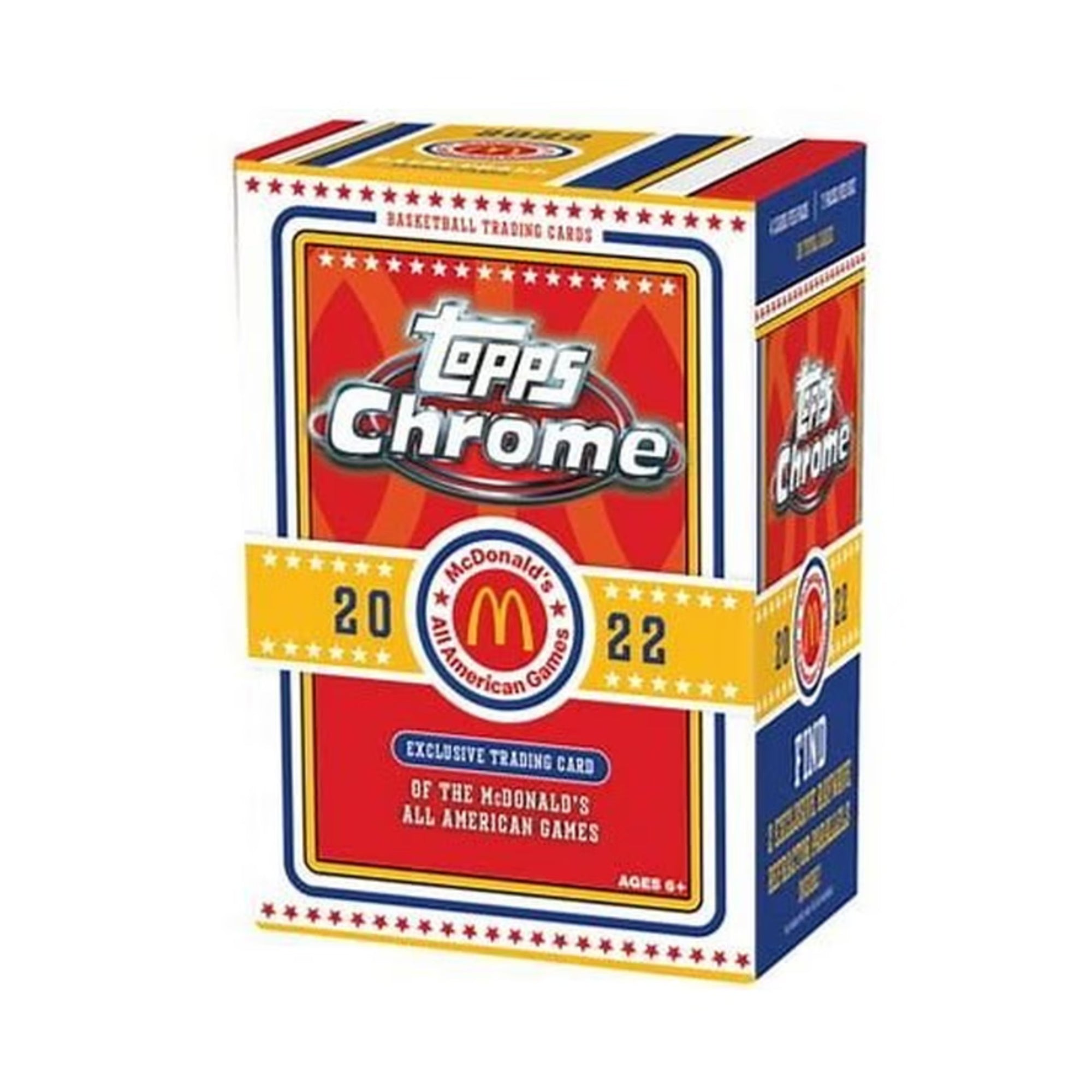 2022 Topps Chrome McDonalds All American Basketball 28ct. Blaster Box