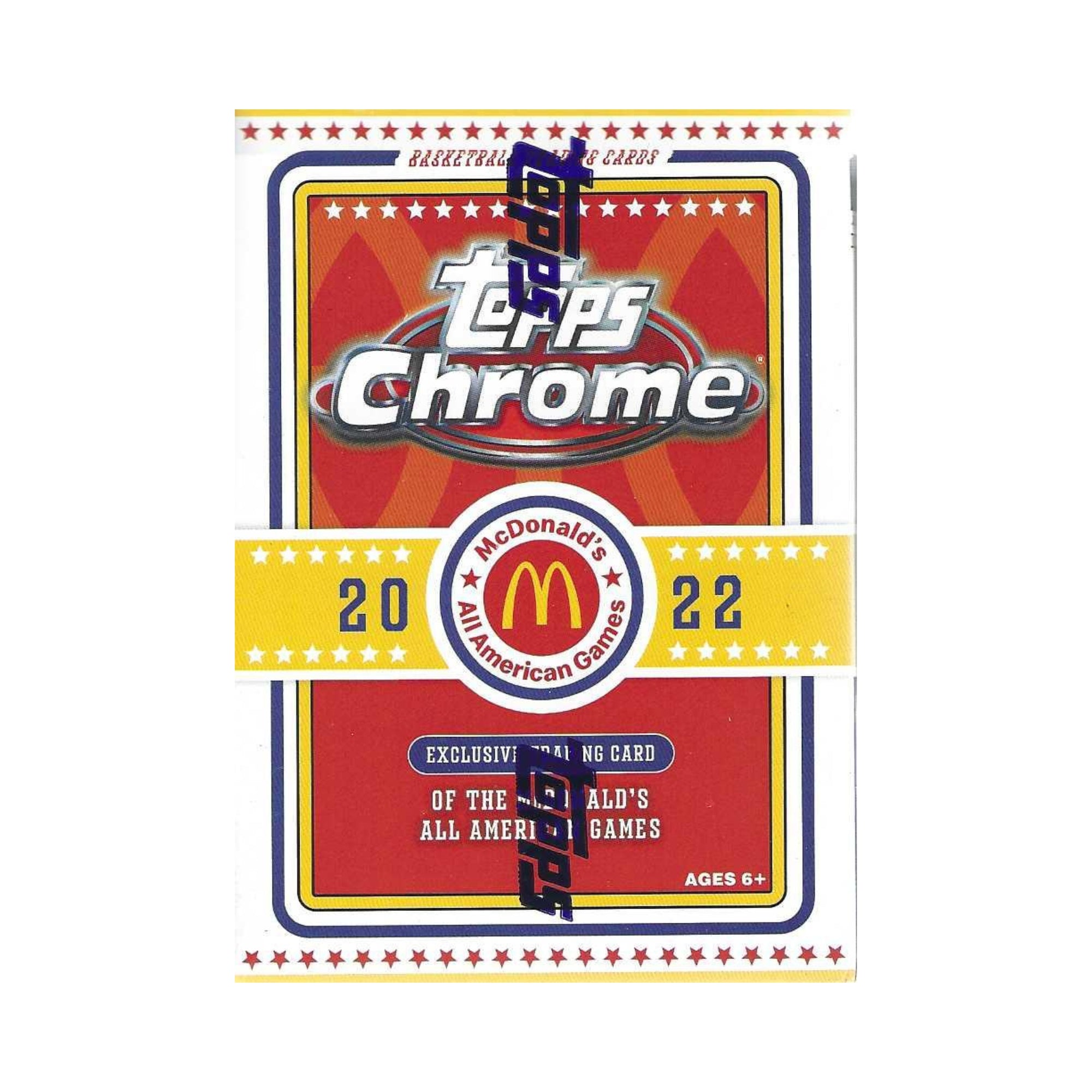 2022 Topps Chrome McDonalds All American Basketball 28ct. Blaster Box