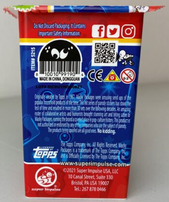 Wacky Packages Minis Series 3 BLIND BOX