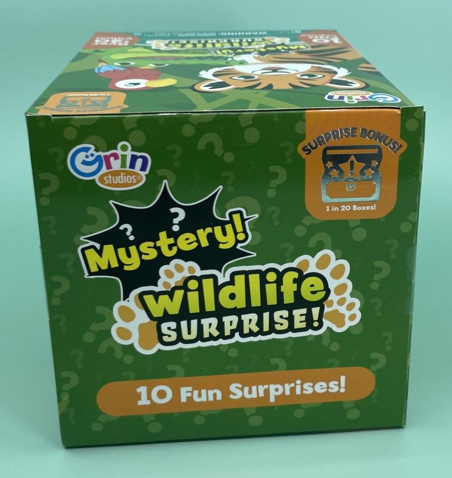 Grin Studios Wildlife Surprise Mystery Toy Box