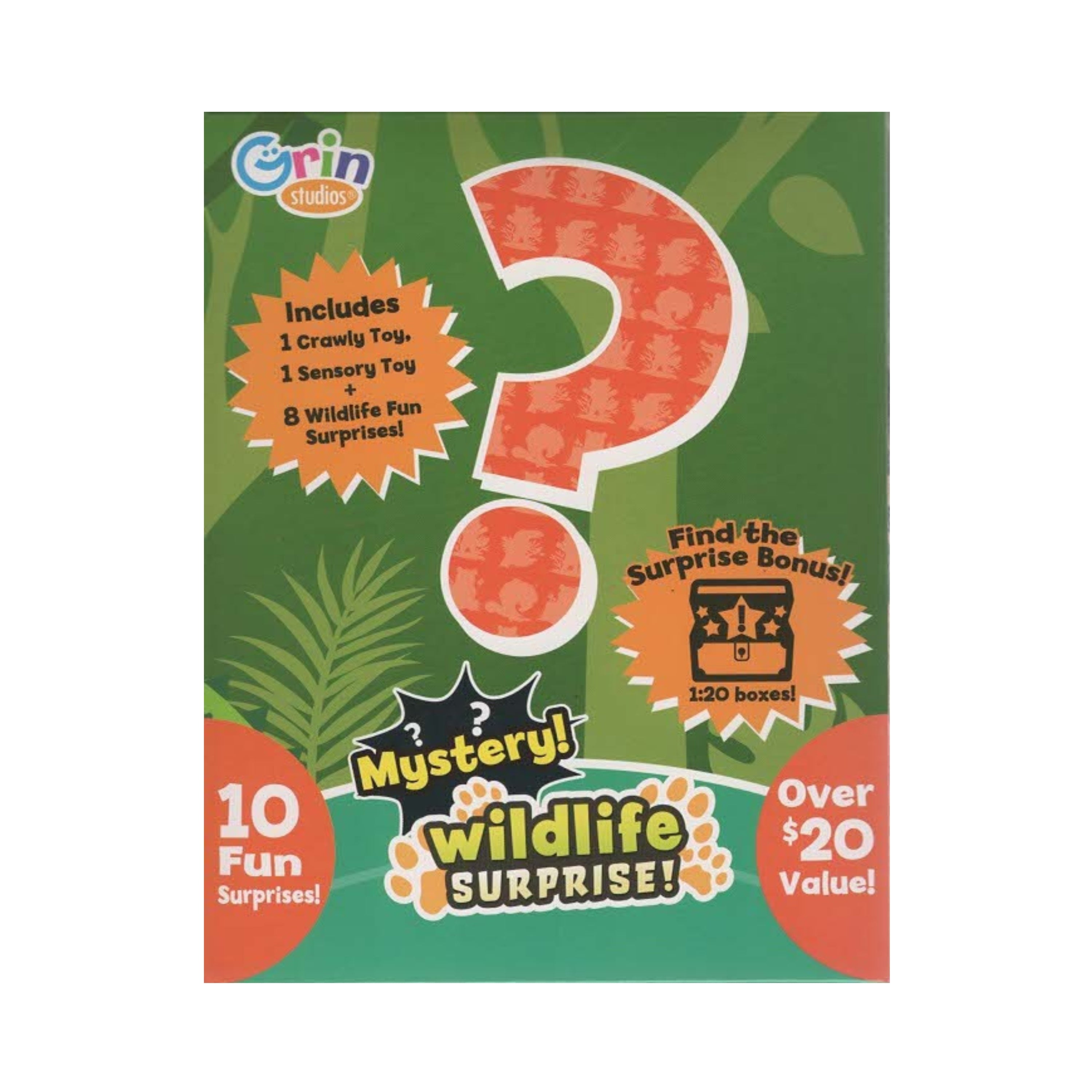 Grin Studios Wildlife Surprise Mystery Toy Box
