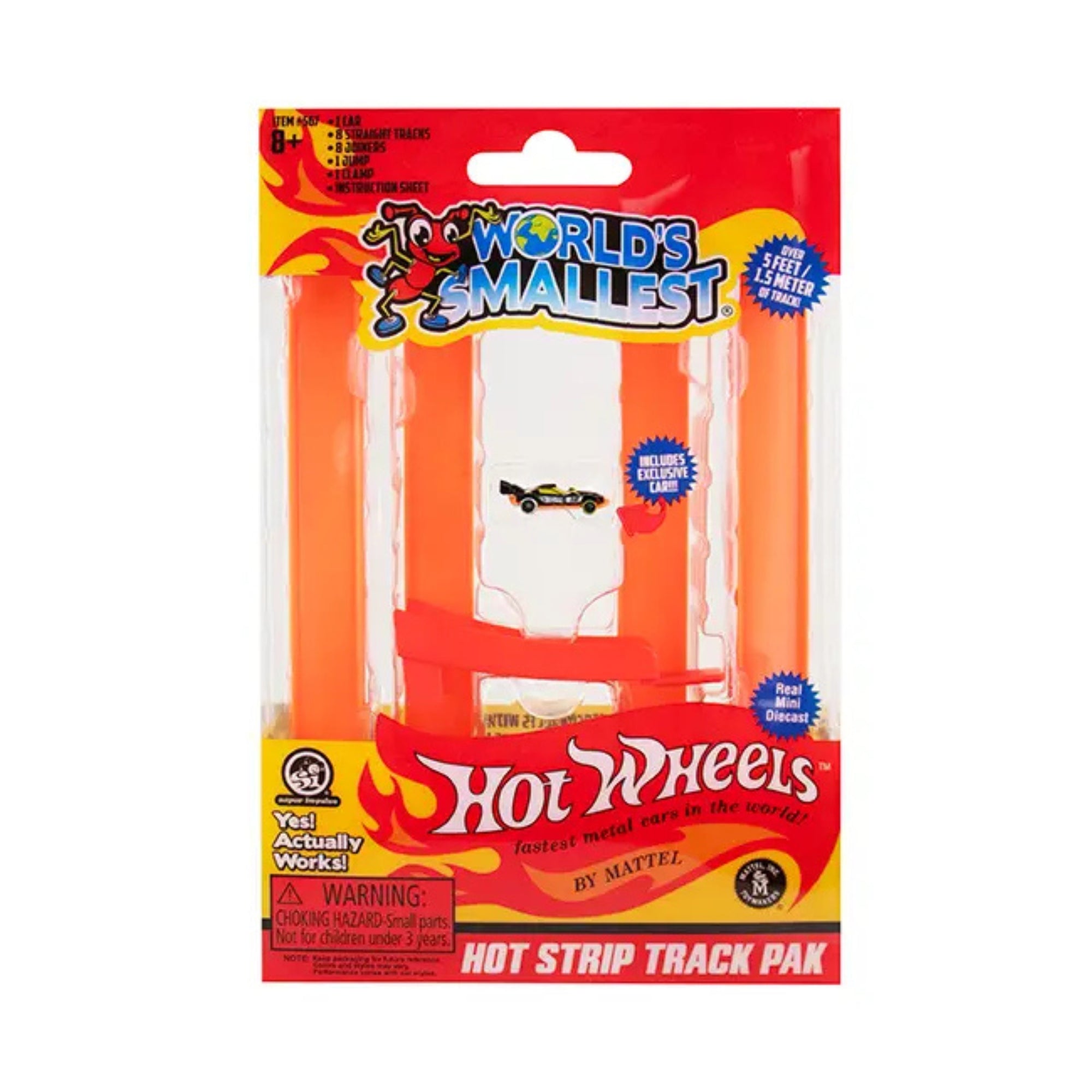 World's Smallest Hot Wheels Strip Track Set