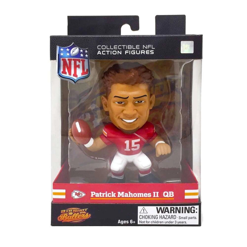 Patrick Mahomes II Big Shot Ballers NFL Football Action Figure