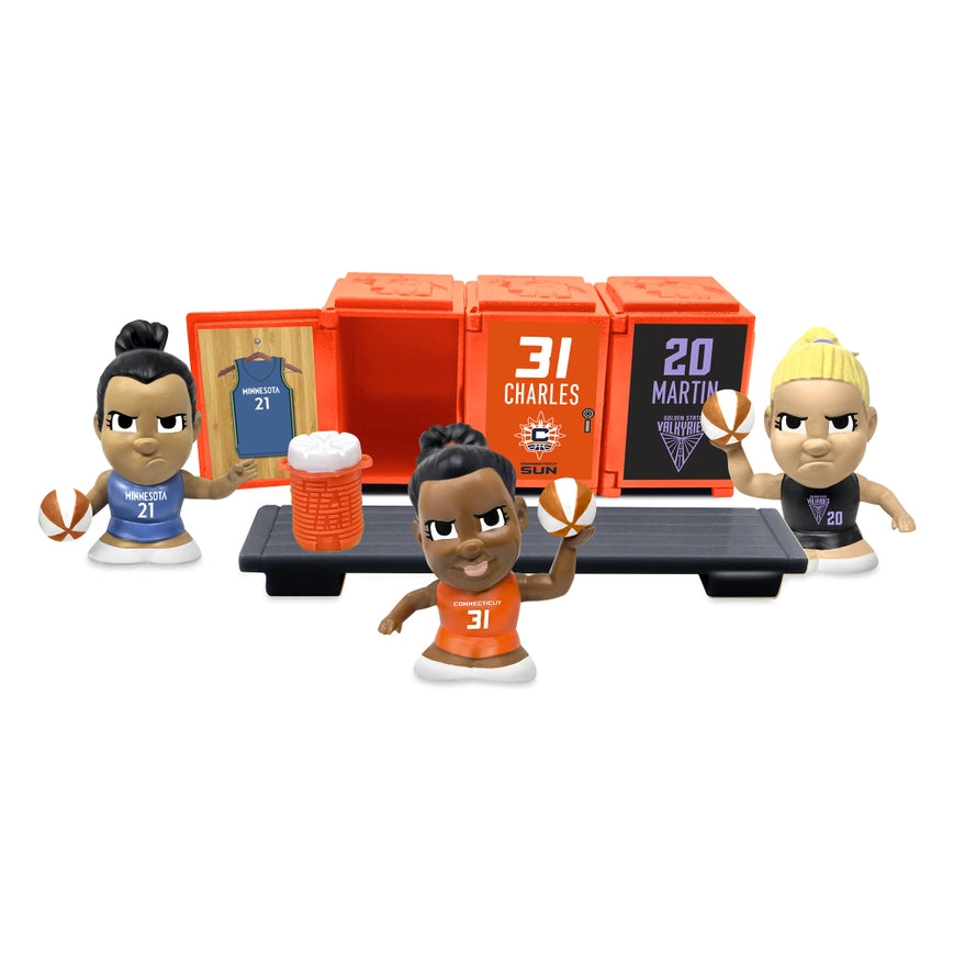 2025 WNBA TeenyMates Locker Room Set