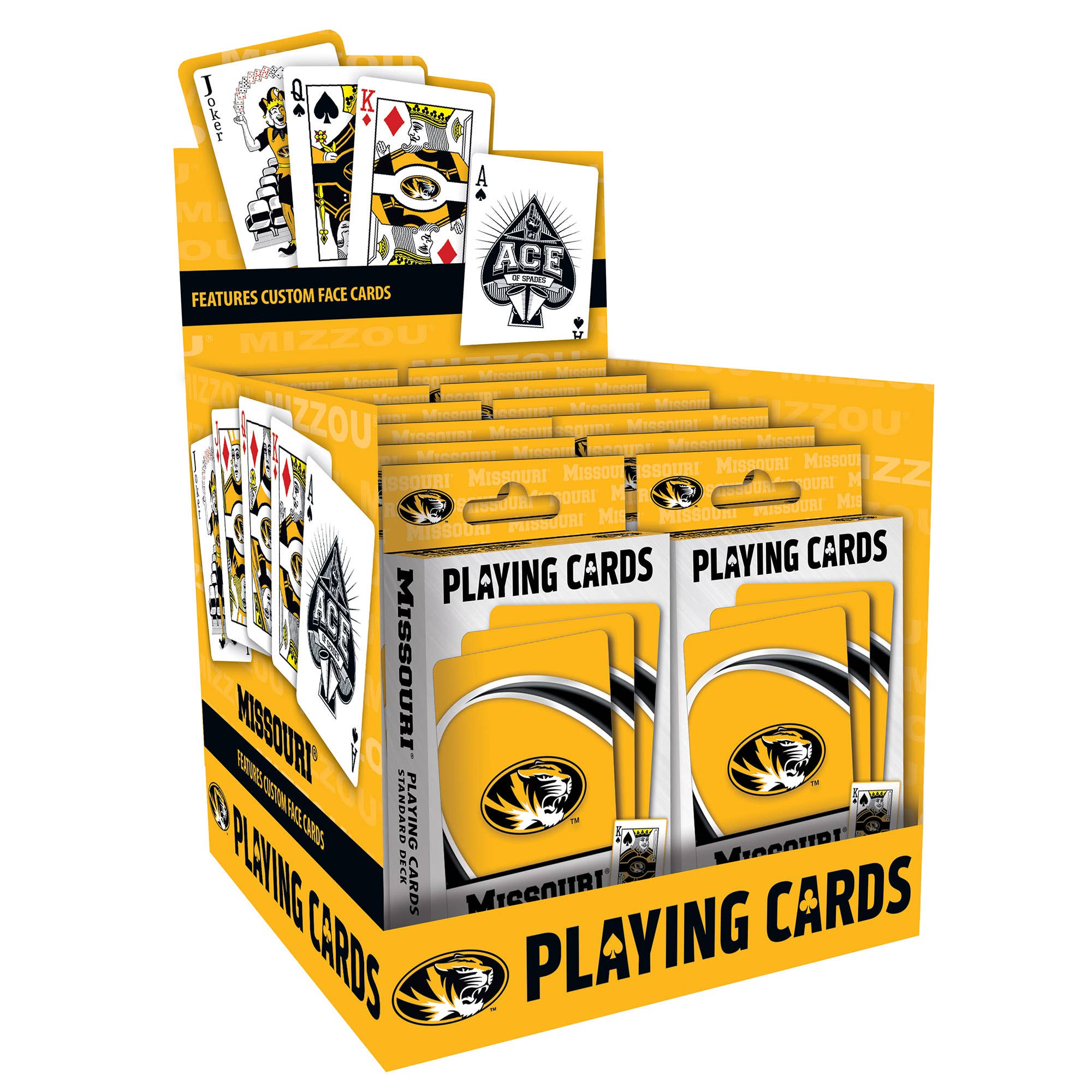 Missouri Tigers Playing Cards