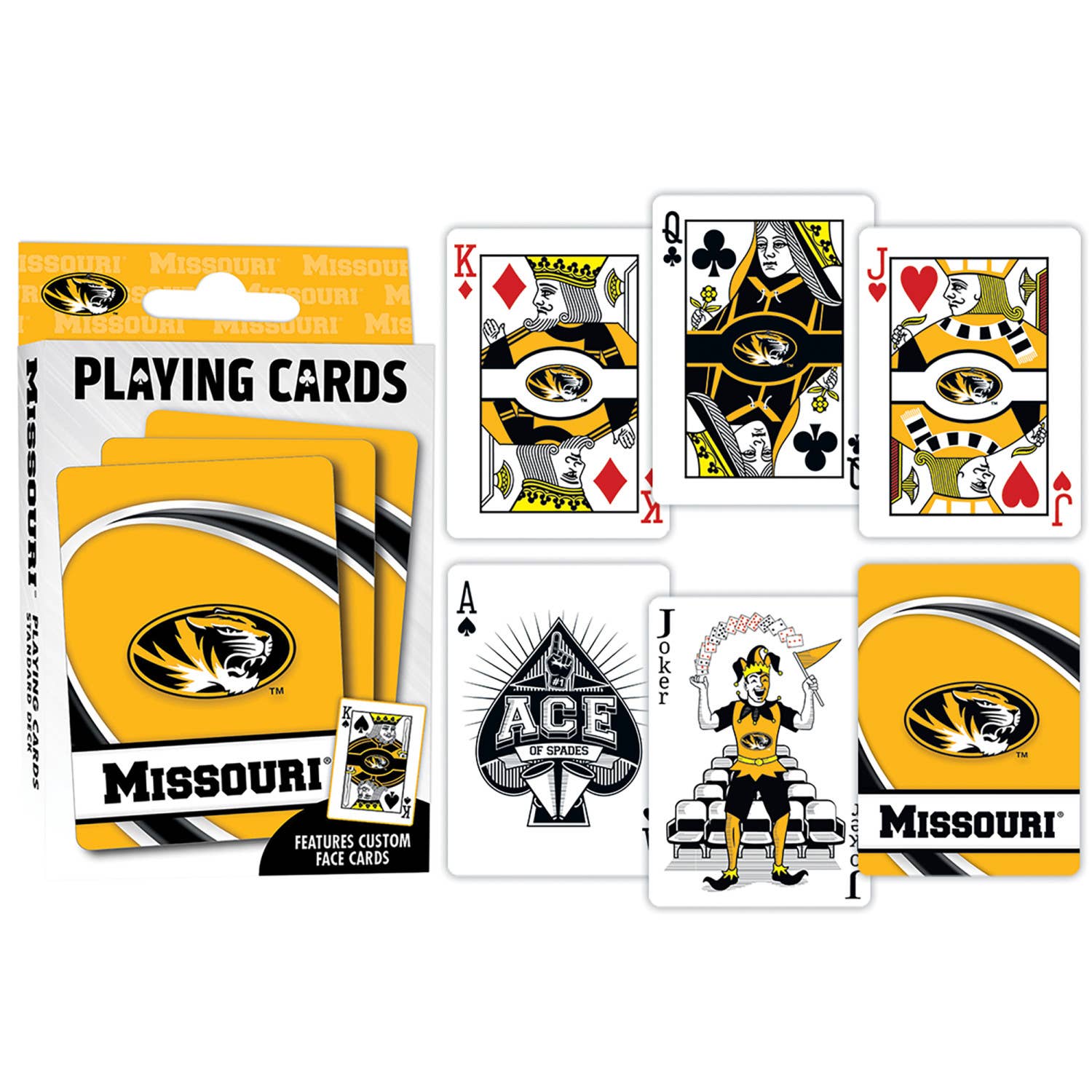 Missouri Tigers Playing Cards
