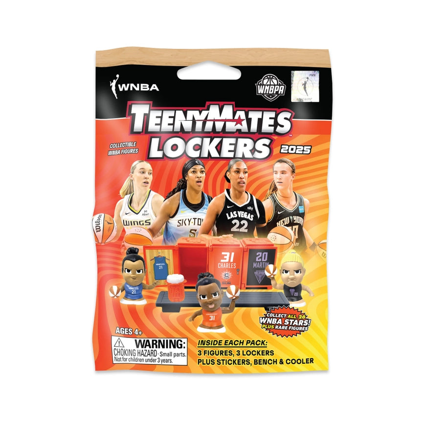 2025 WNBA TeenyMates Locker Room Set