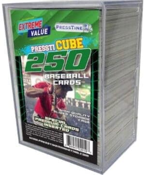 PMI MLB Baseball Trading Cards New Sealed 250 Ct. Card Cube