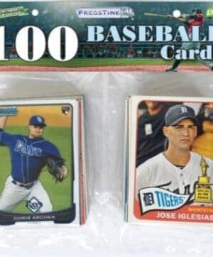 PMI MLB Baseball Bulk Pack Trading Cards 100 CT. PK, 12 PACK CASE
