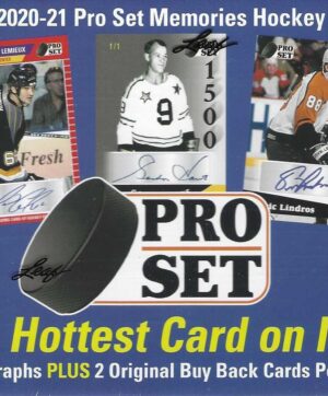2021 Leaf Pro Set Memories Hockey 4 Ct. HOBBY BOX