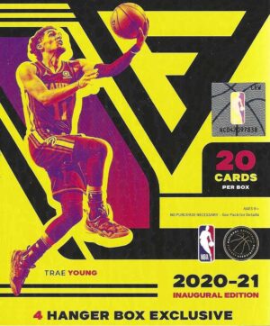 2020-21 Panini Flux NBA Basketball Trading Cards 20 Ct. HANGER BOX