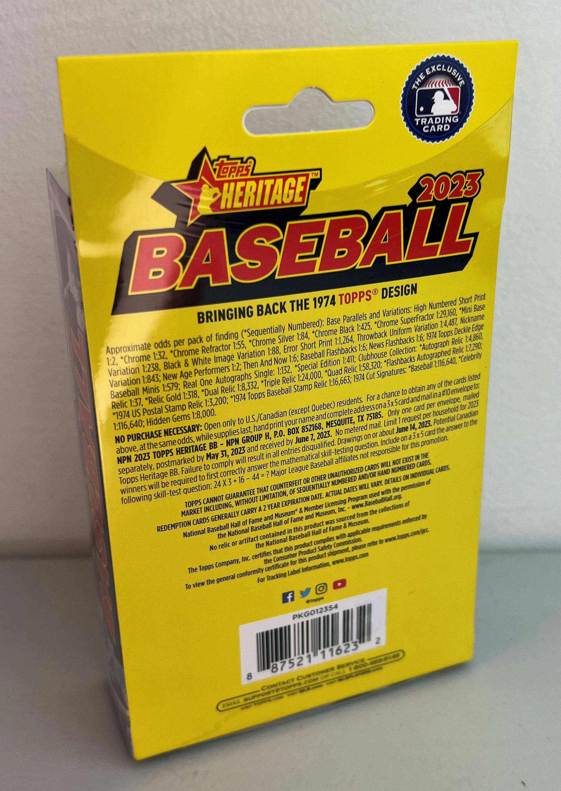 通販 人気】 【最安値:2BOX】2023 Topps Baseball Heritage その他