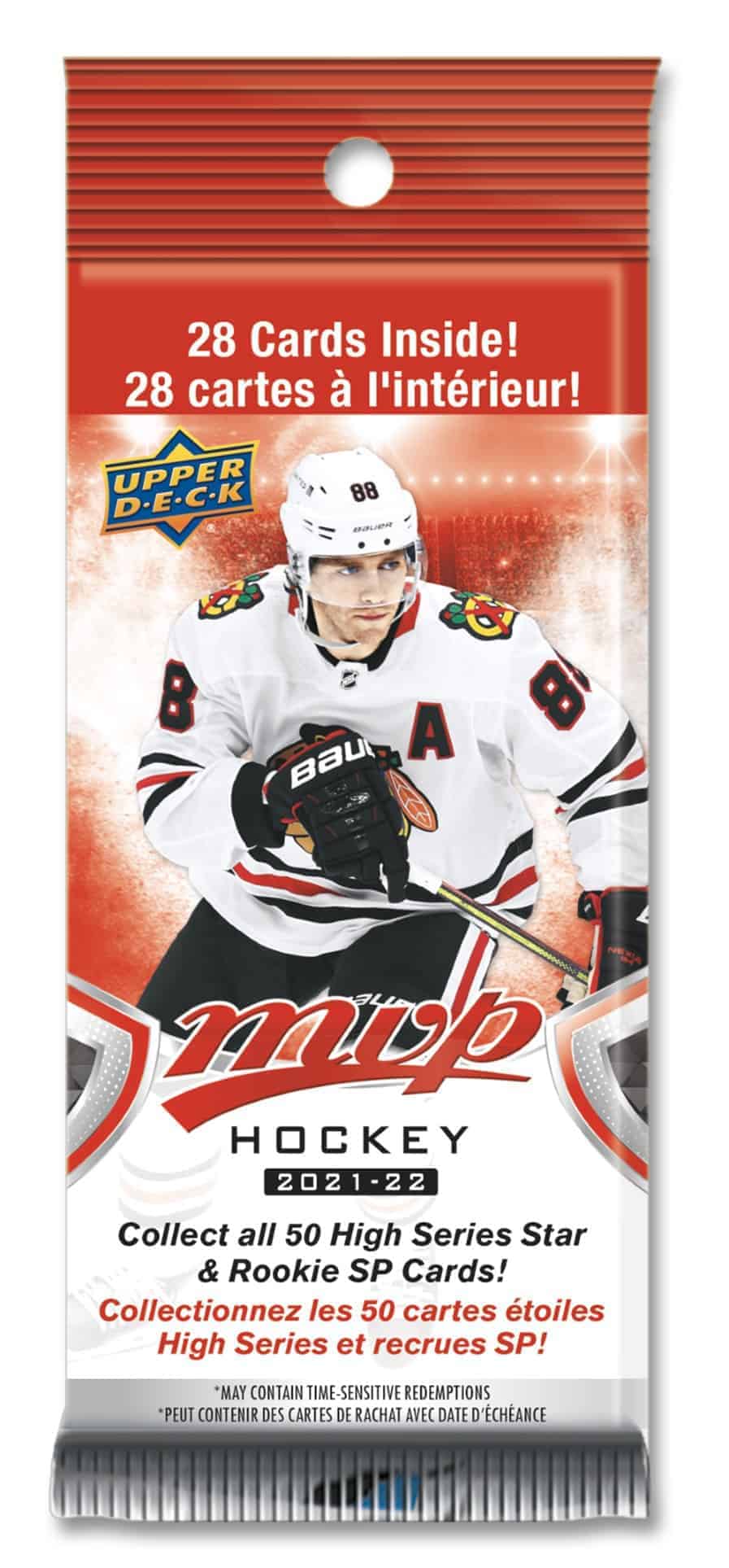 Slabbed Hockey Cards 2020-21 Upper Deck MVP Hockey Retail Edition Complete 250 Card Factory Set 