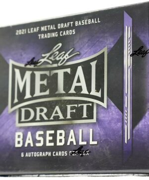 2021 Leaf Metal Draft Baseball 6 Ct. HOBBY BOX