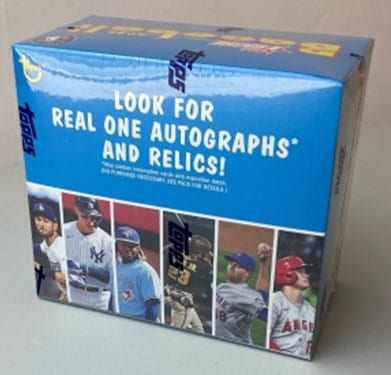 2022 Topps Heritage MLB Baseball 24 Pack DISPLAY BOX