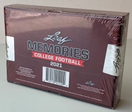 2021 Leaf Memories College Football 3-Box Random Hit Group Break