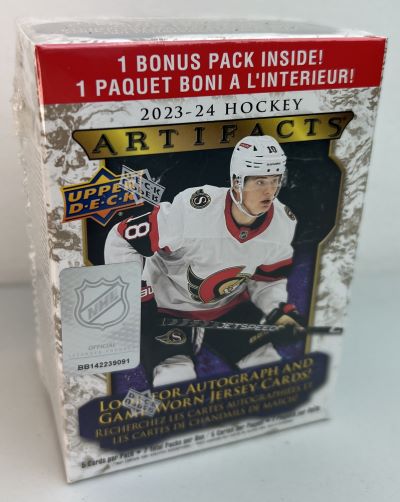 NHL 2023-24 Topps Sticker Collection Box | 50 Packs