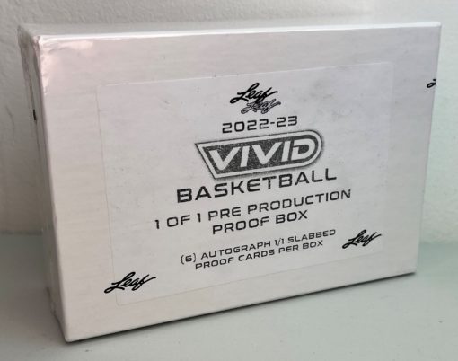 2022-23 Leaf Autographed Jersey Basketball Edition 10-Box Case