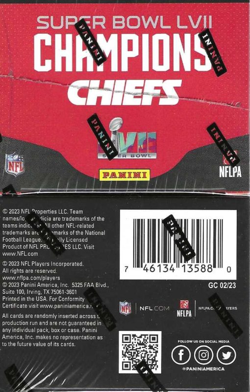 2023 Panini Super Bowl LVII Champions NFL Football Singles (Pick Your Cards)