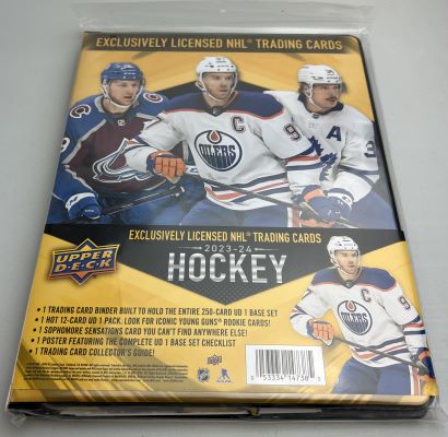 2023-24 Upper Deck NHL Series One Hockey Trading Card Mega Box